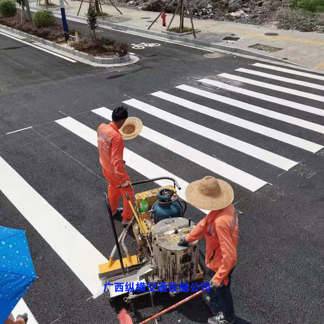桂林、柳州、梧州、來賓交通標線施工
